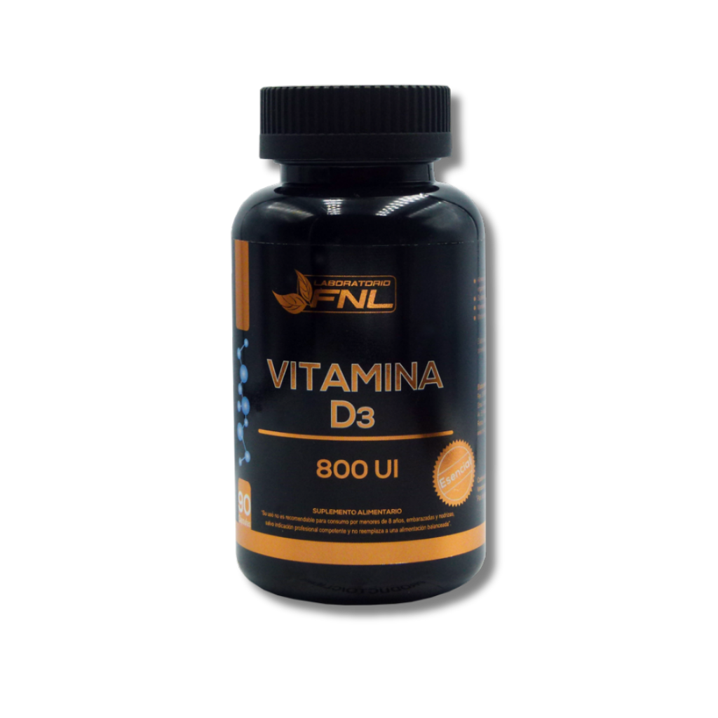 Vitamina D3 800UI [90 Cápsulas]