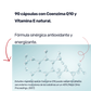 Coenzima Q10 + Vitamina E [90 Cápsulas]