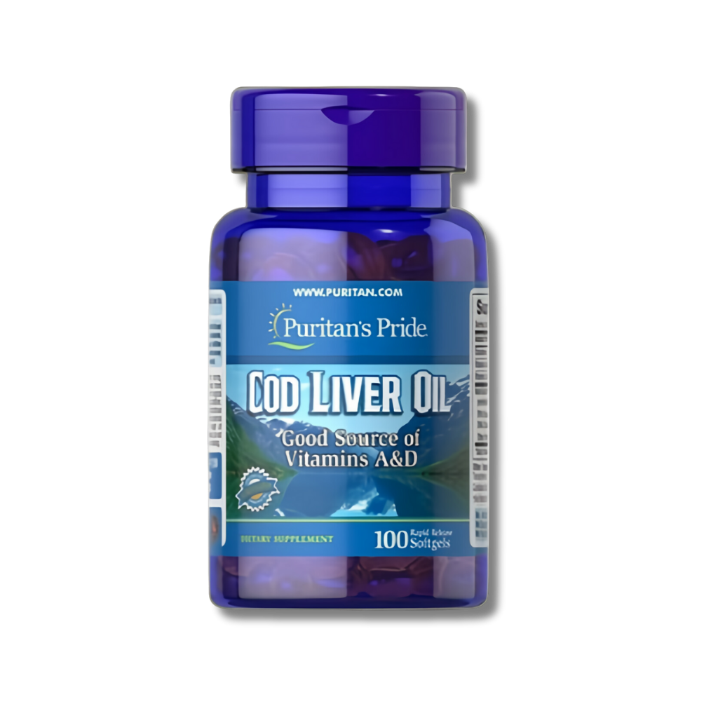 Aceite de Higado de Bacalao 415 Mg [100 Cápsulas]
