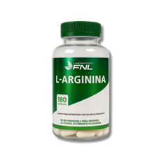 L-Arginina 500 mg [180 cápsulas]