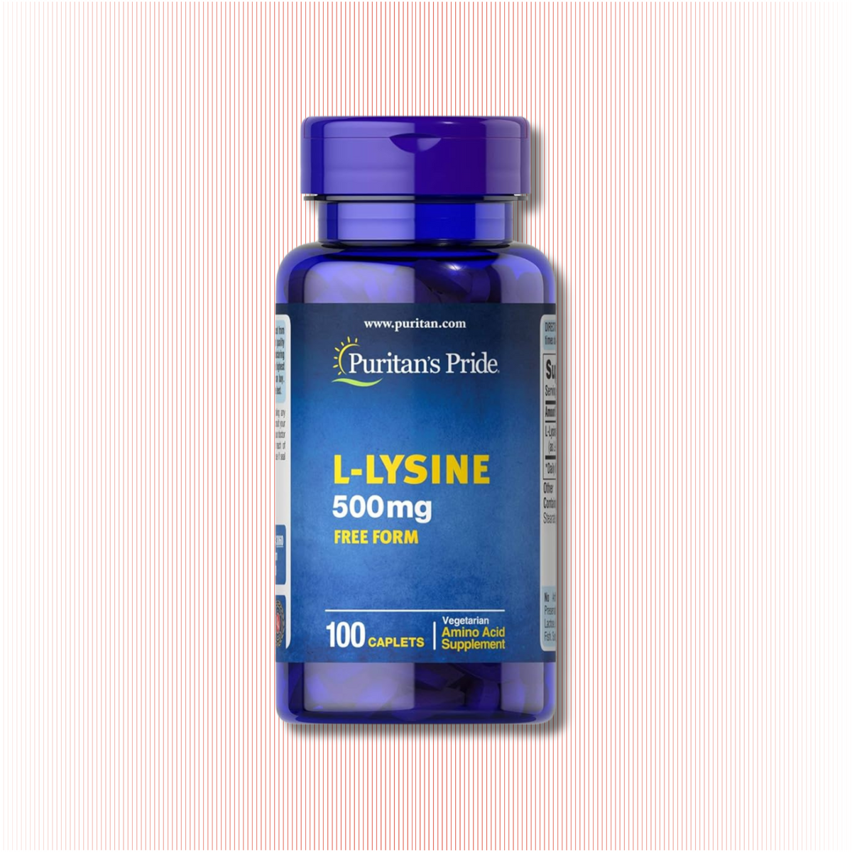 L-Lisina 500mg (100 Cápsulas)