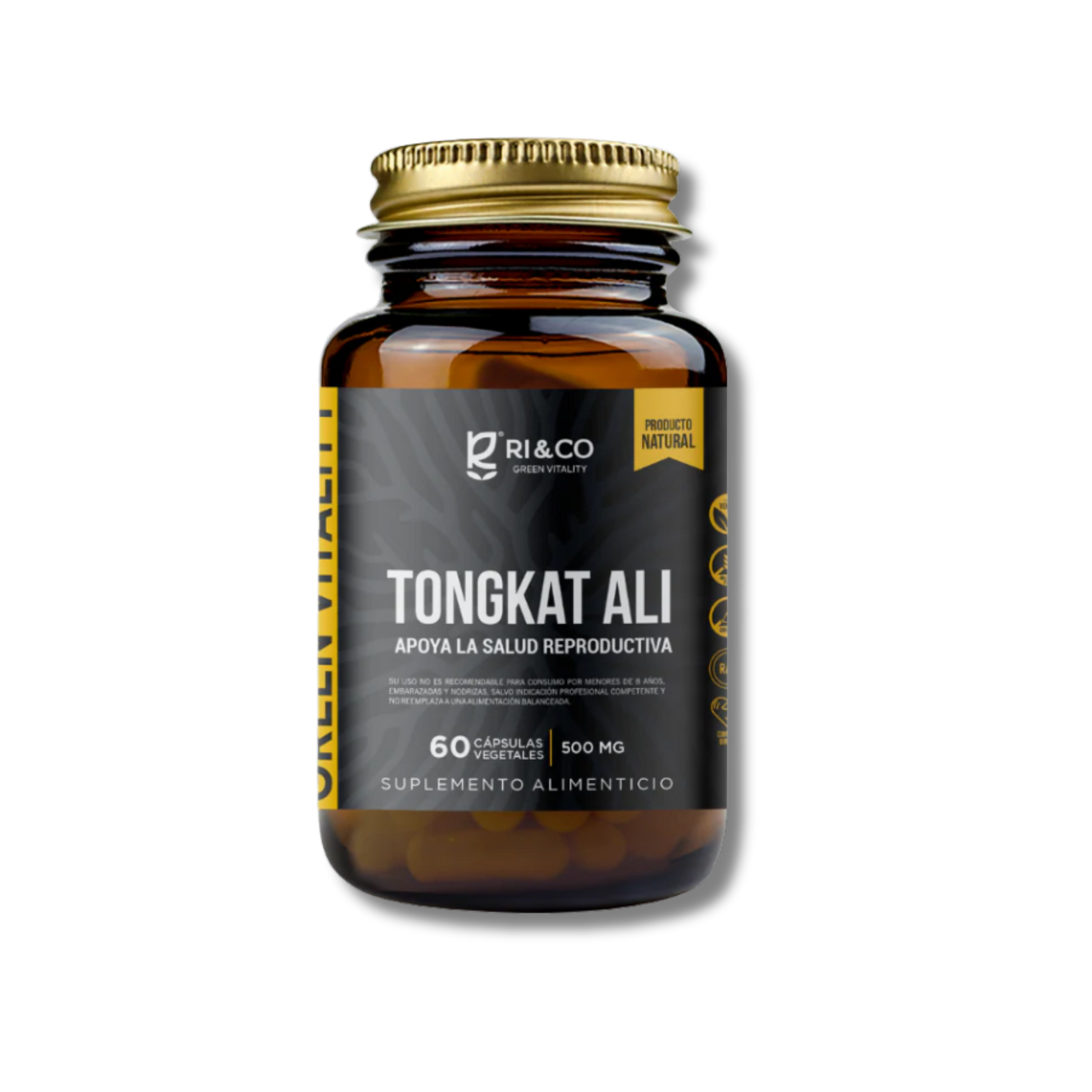 Tongkat Ali 500 mg [60 cápsulas]