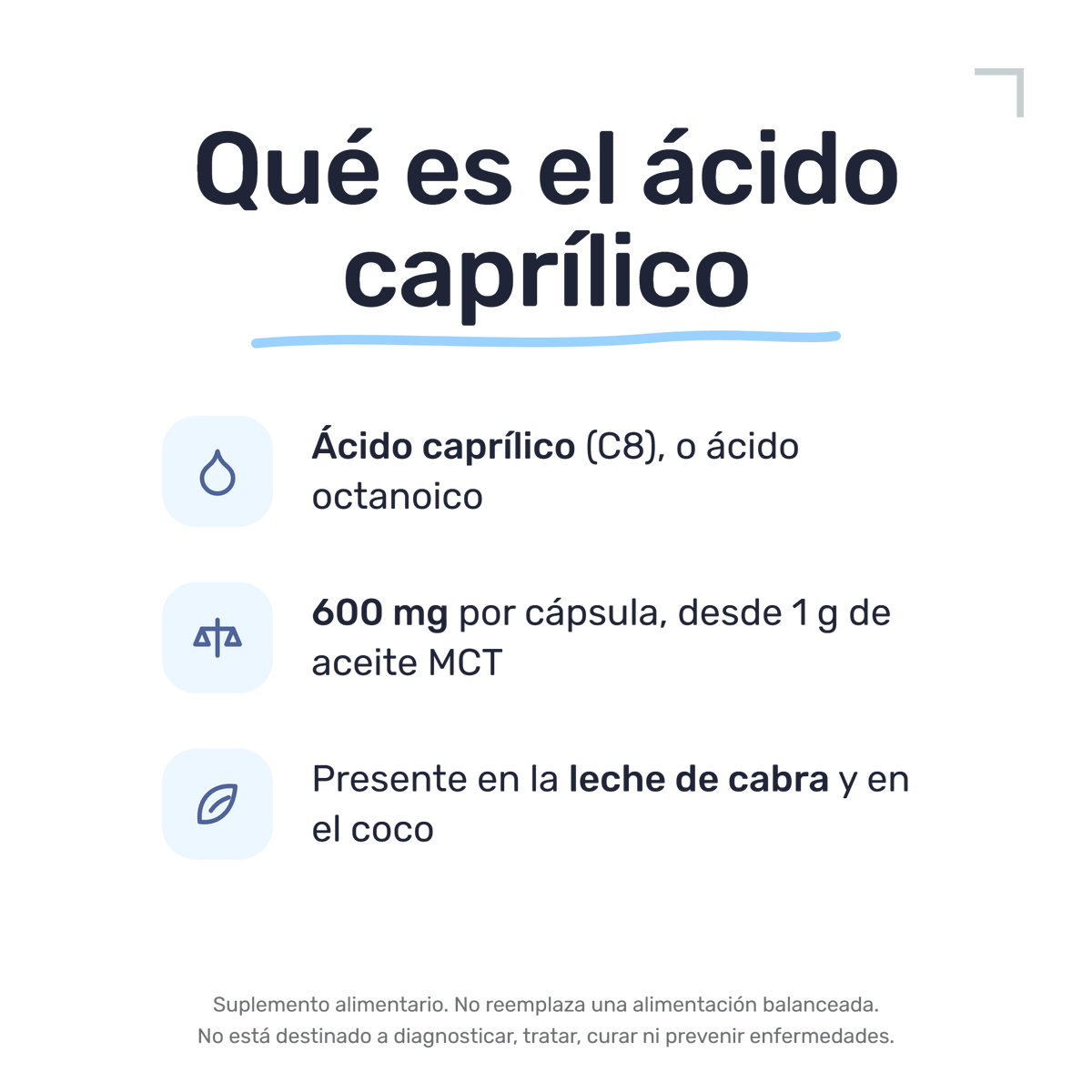 Ácido Caprílico [100 Cápsulas] — imagen 3