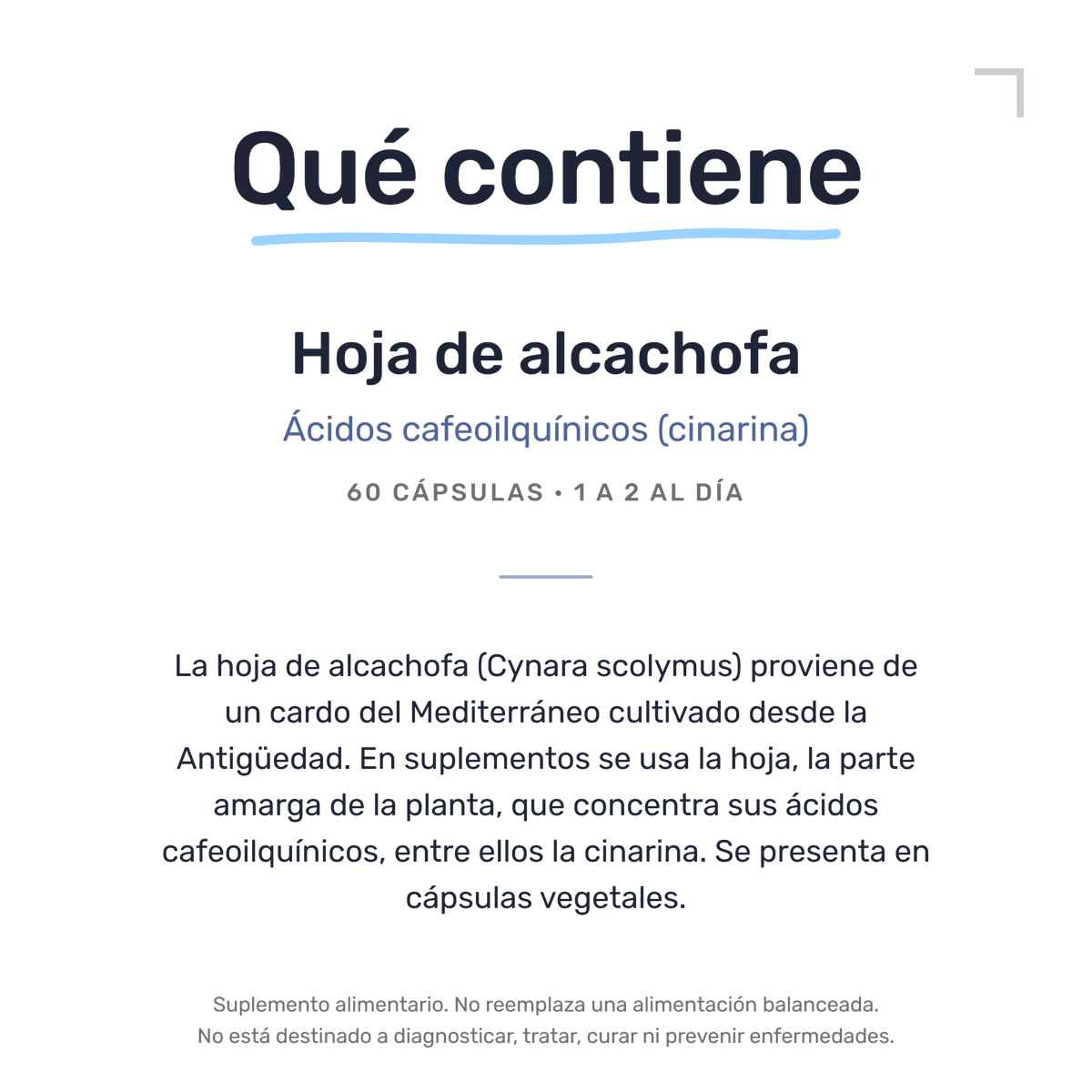 Alcachofa [60 Cápsulas] — imagen 7