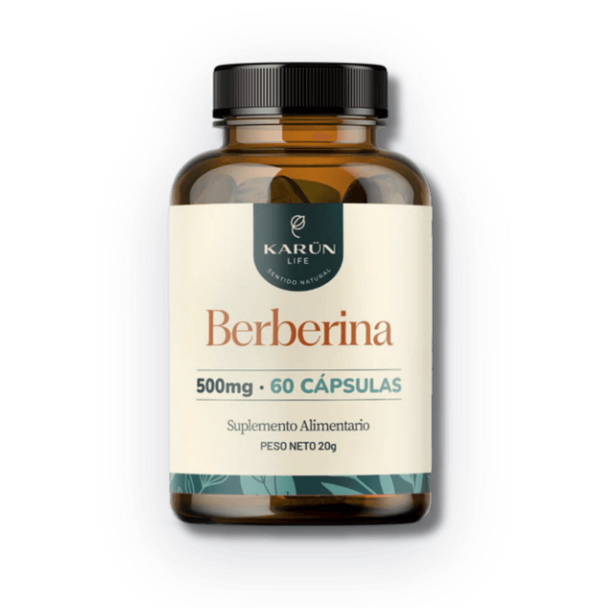 Berberina 500 mg [60 cápsulas] — imagen 1