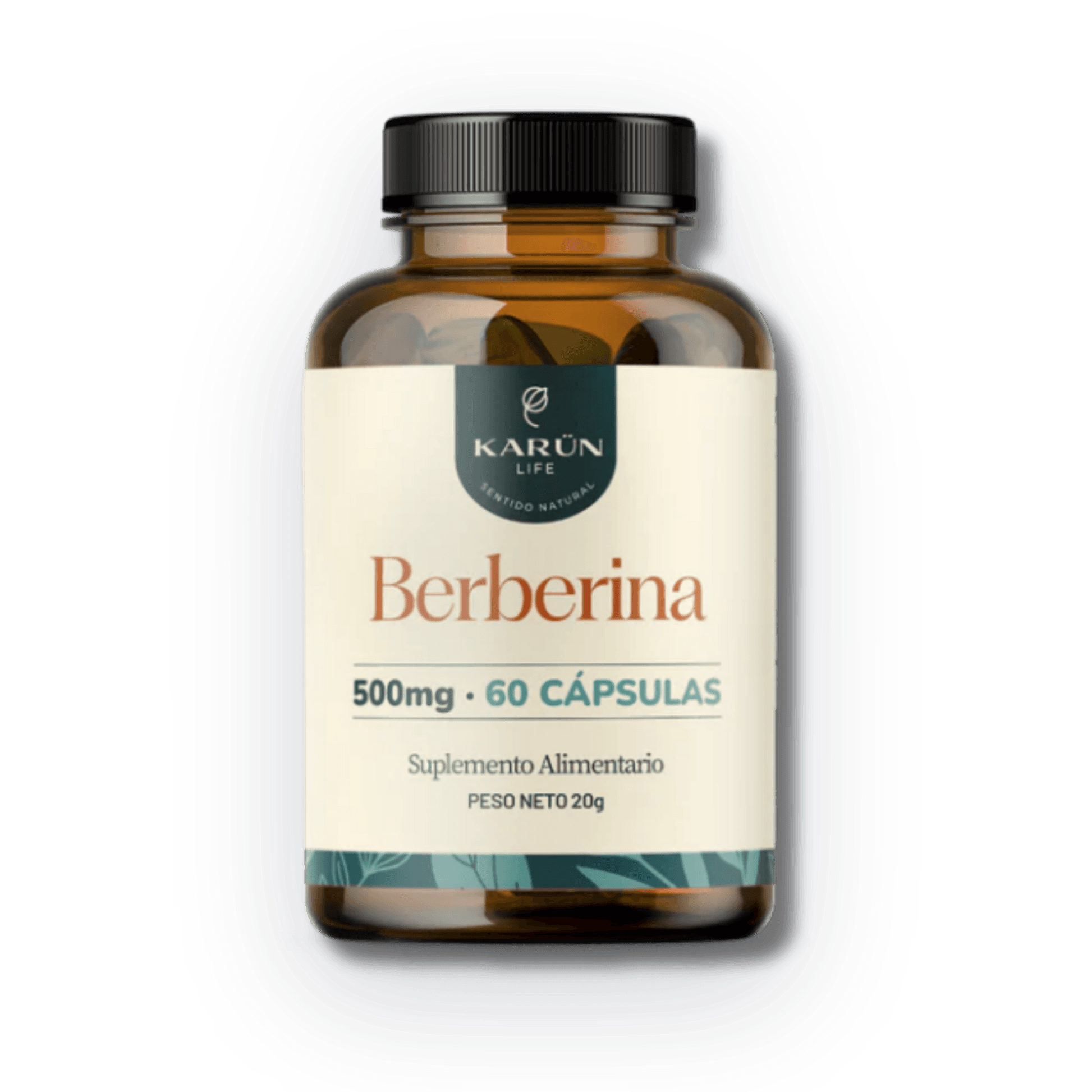 Berberina 500 mg [60 cápsulas] — imagen 1
