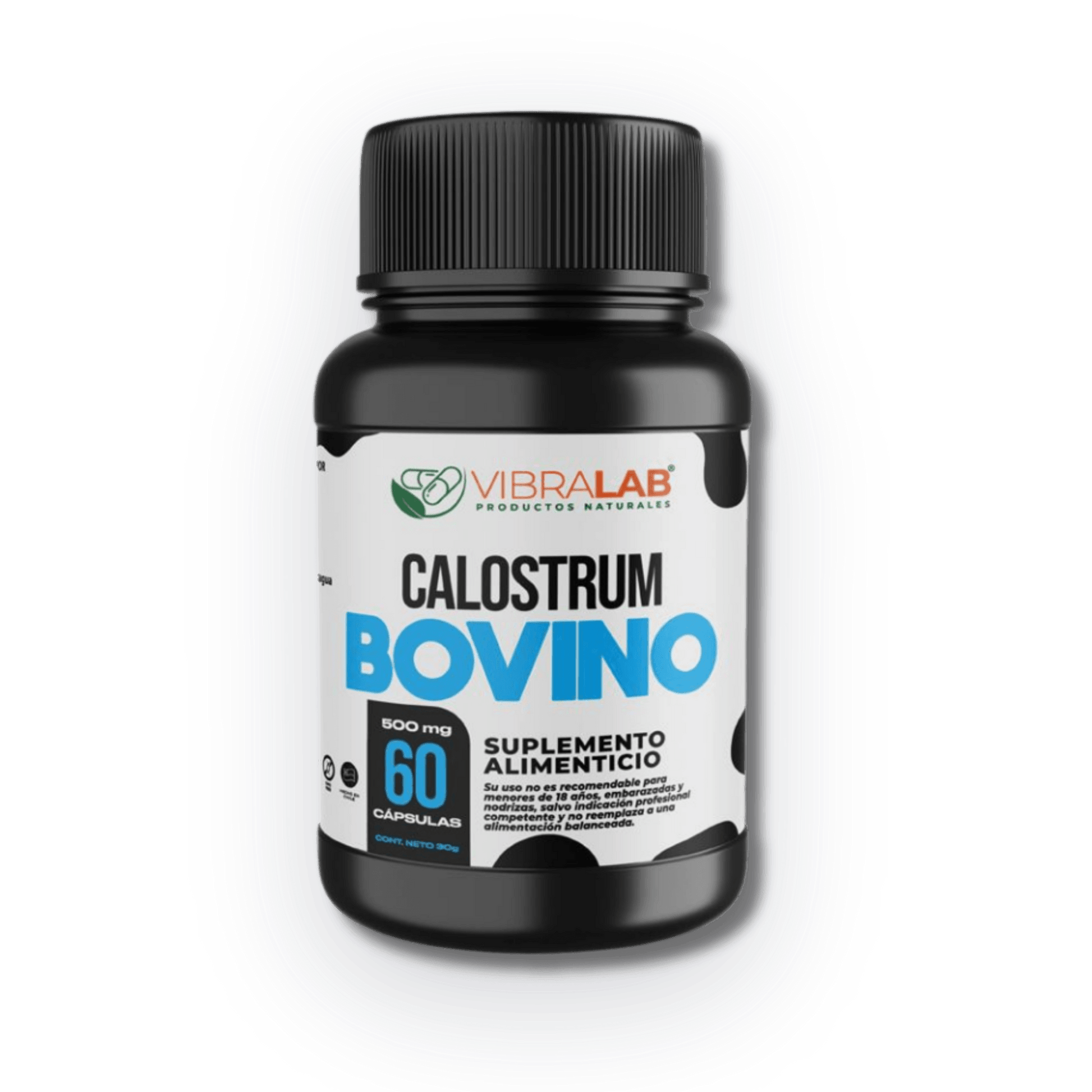 Calostrum Bovino 500mg [60 Cápsulas] — imagen 1