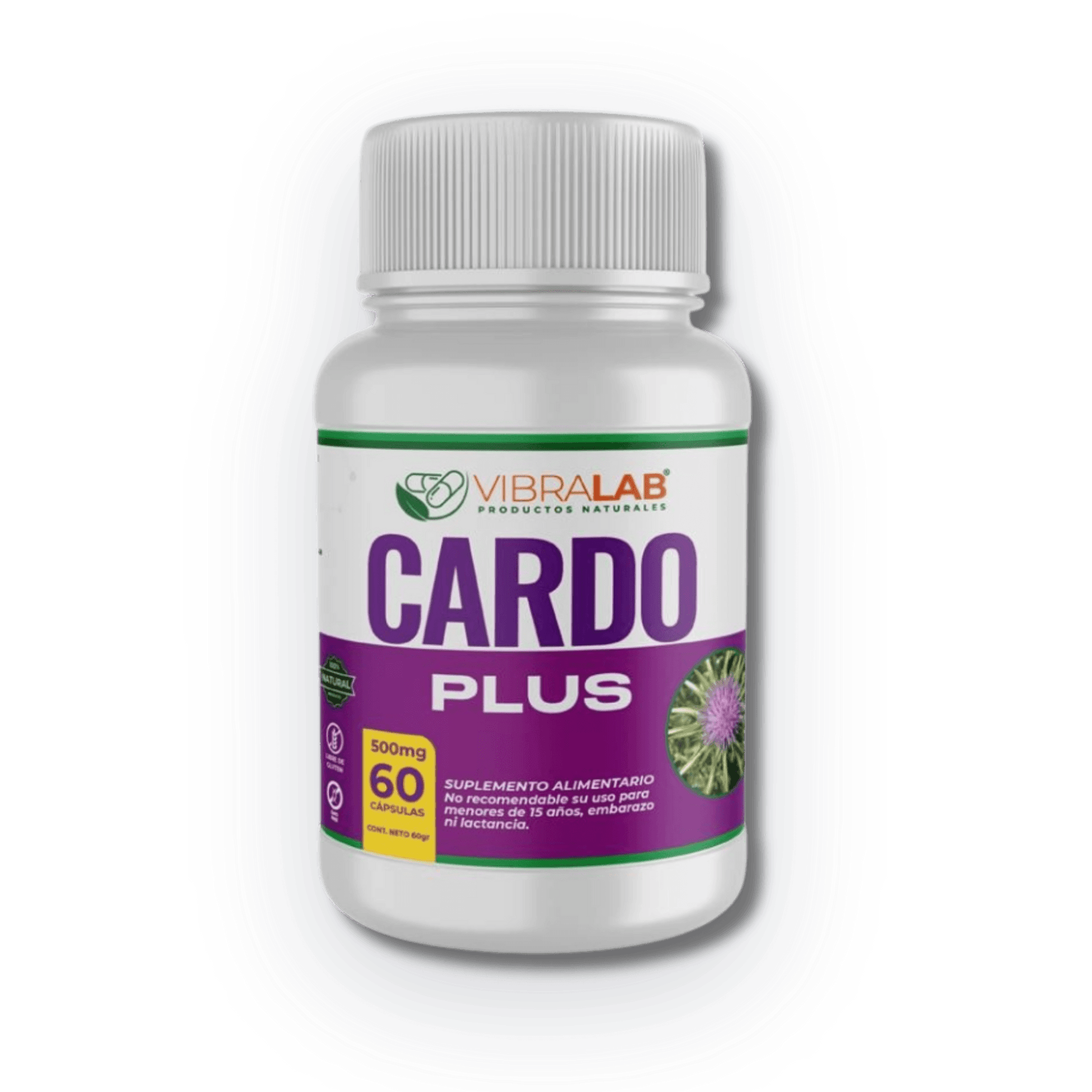 Cardo Plus 500mg [60 Cápsulas] — imagen 1