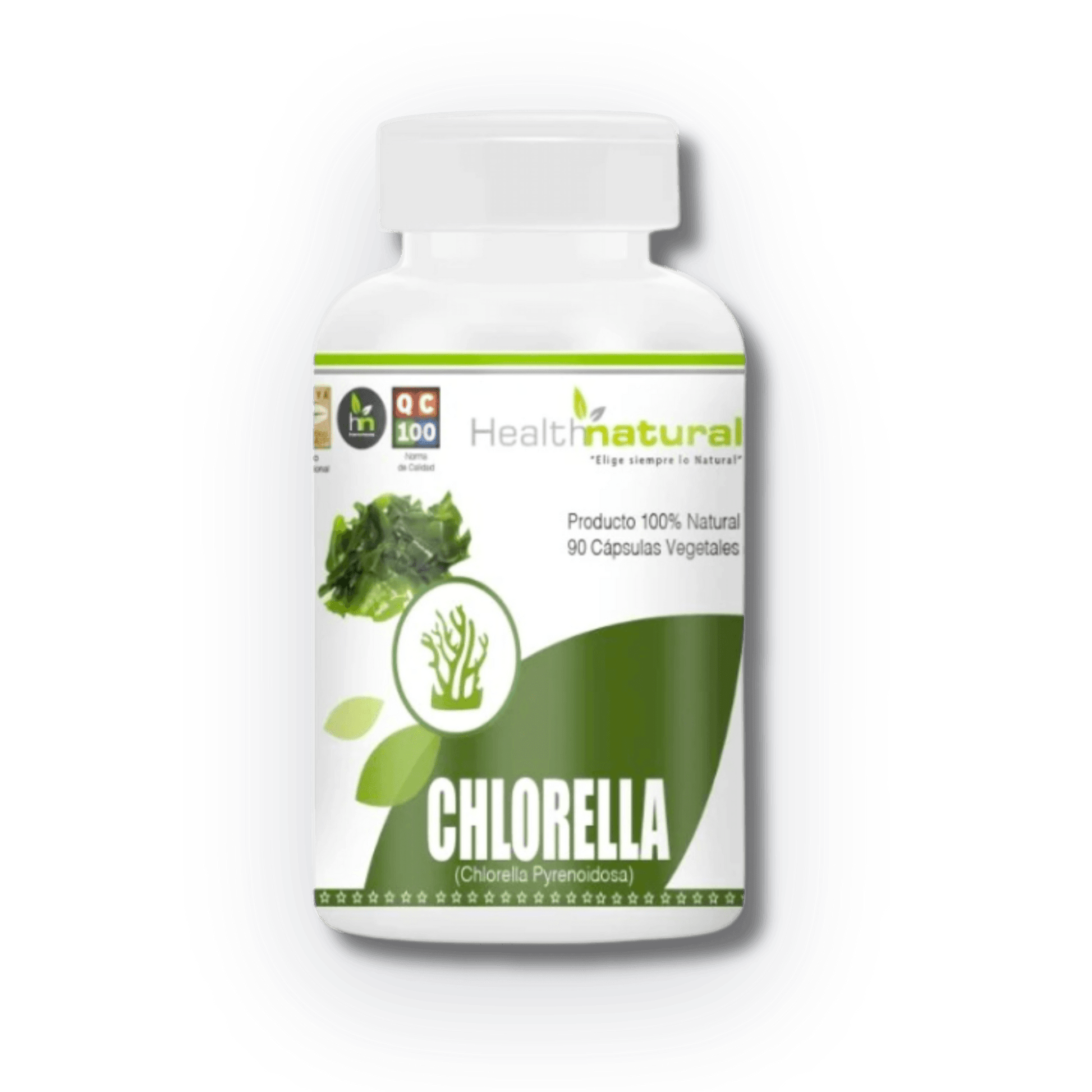 Chlorella 500 mg [90 Cápsulas] — imagen 1