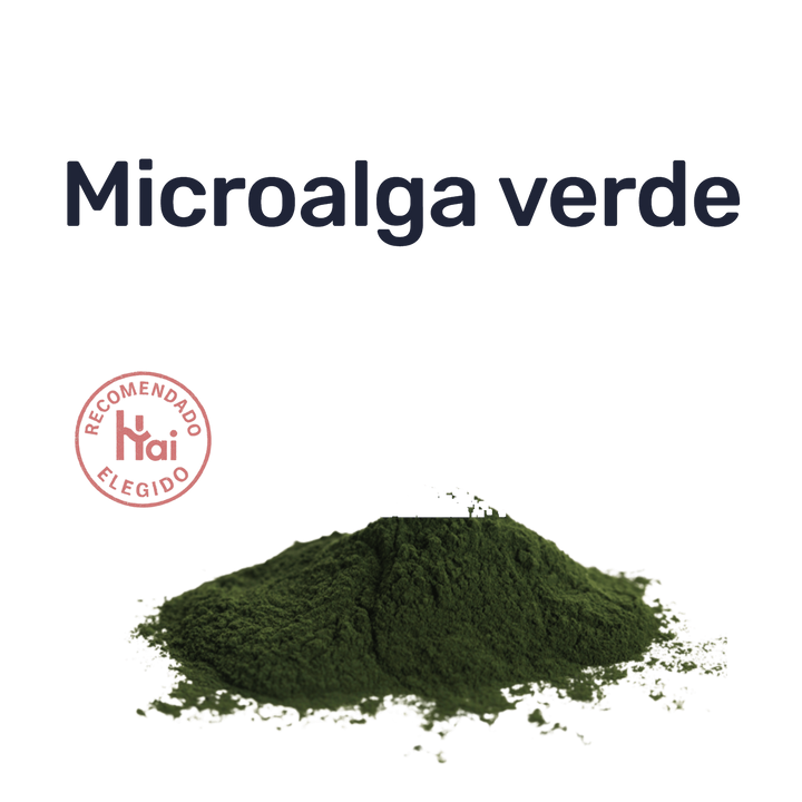Chlorella 500 mg — Microalga verde