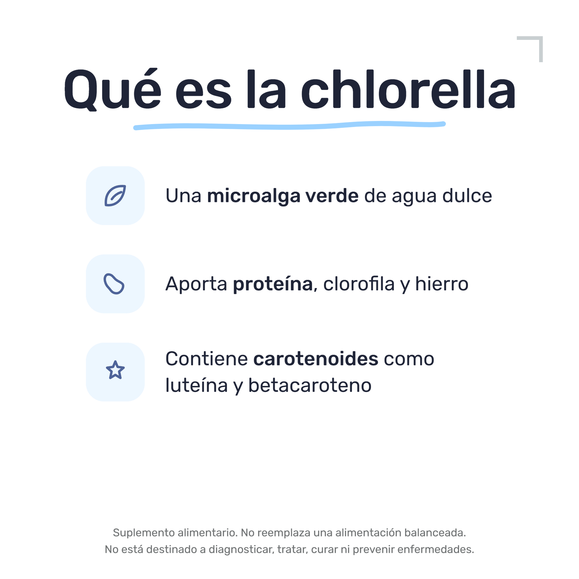 Chlorella 500 mg [90 Cápsulas] — imagen 3