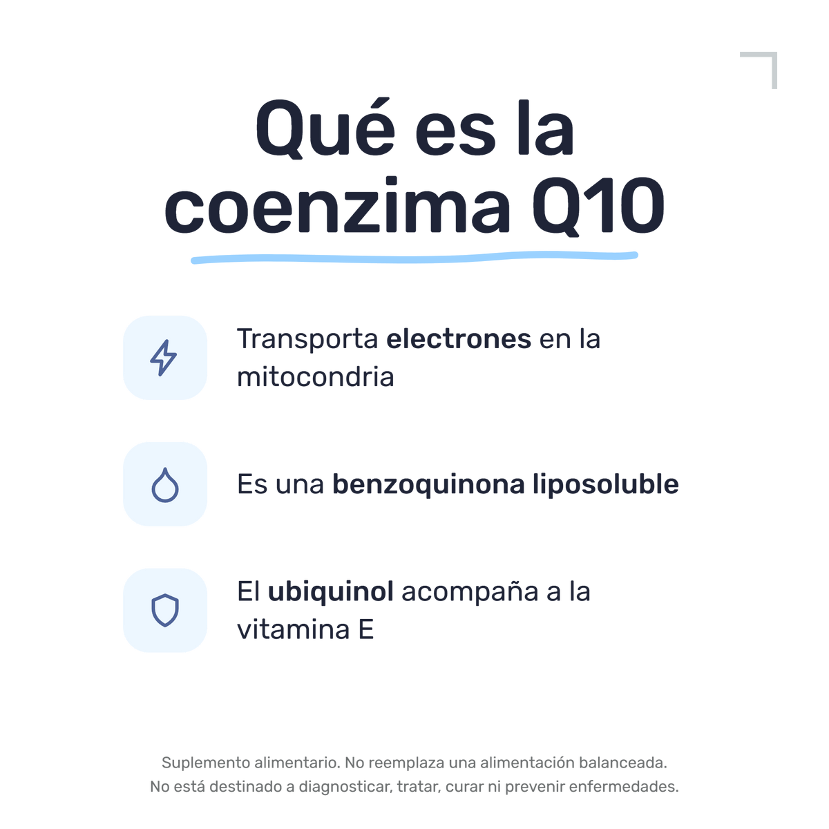 Coenzima Q10 + Vitamina E [90 Cápsulas] — imagen 3