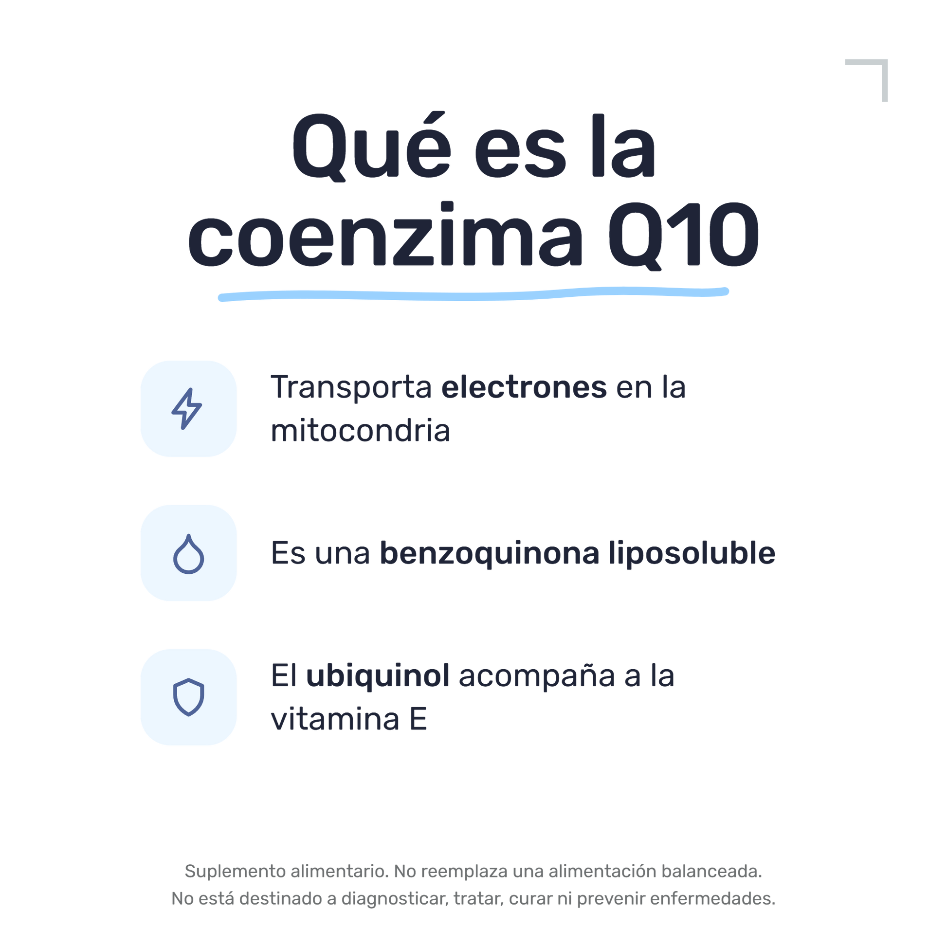 Coenzima Q10 + Vitamina E [90 Cápsulas] — imagen 3