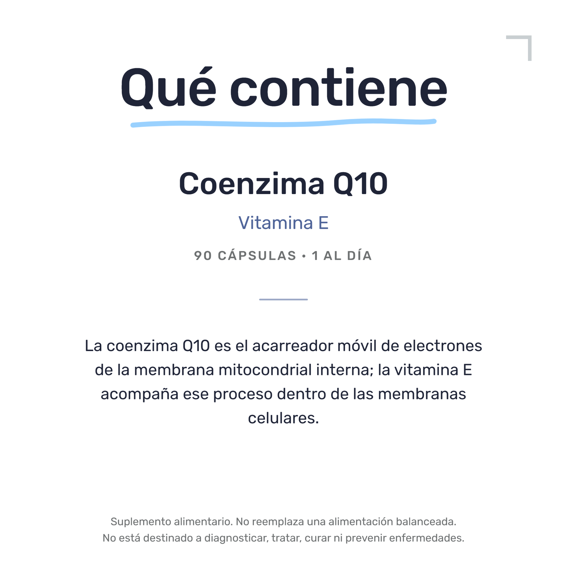 Coenzima Q10 + Vitamina E [90 Cápsulas] — imagen 7
