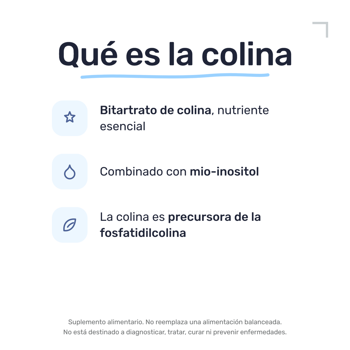 Colina + Inositol [60 Cápsulas] — imagen 3