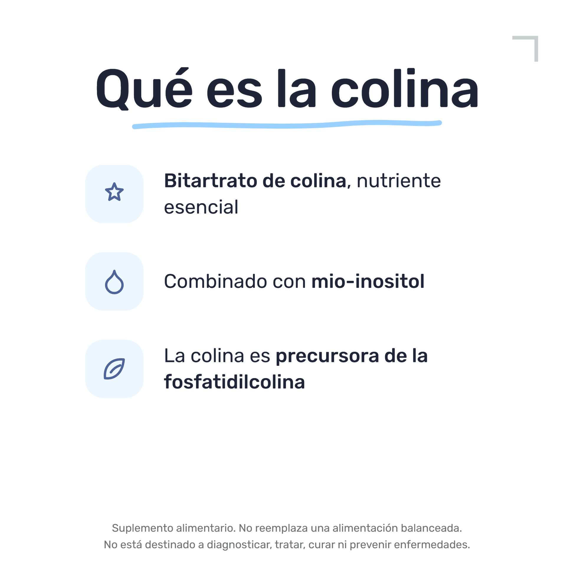 Colina + Inositol [60 Cápsulas] — imagen 3