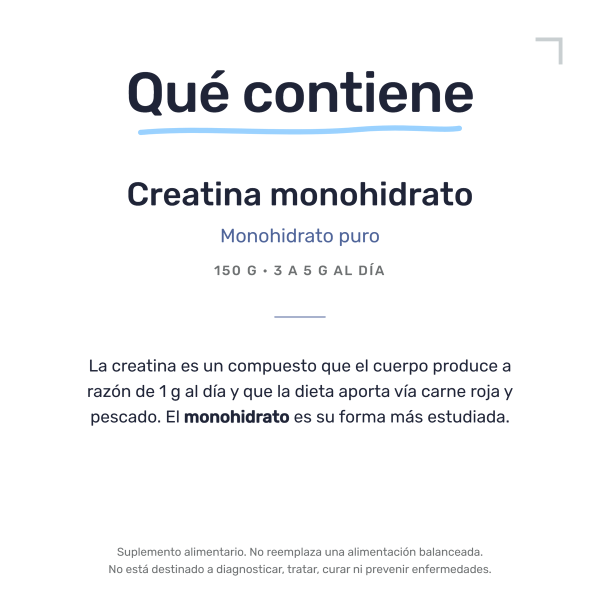 Creatina Monohidrato Pura [150Gr] — imagen 7
