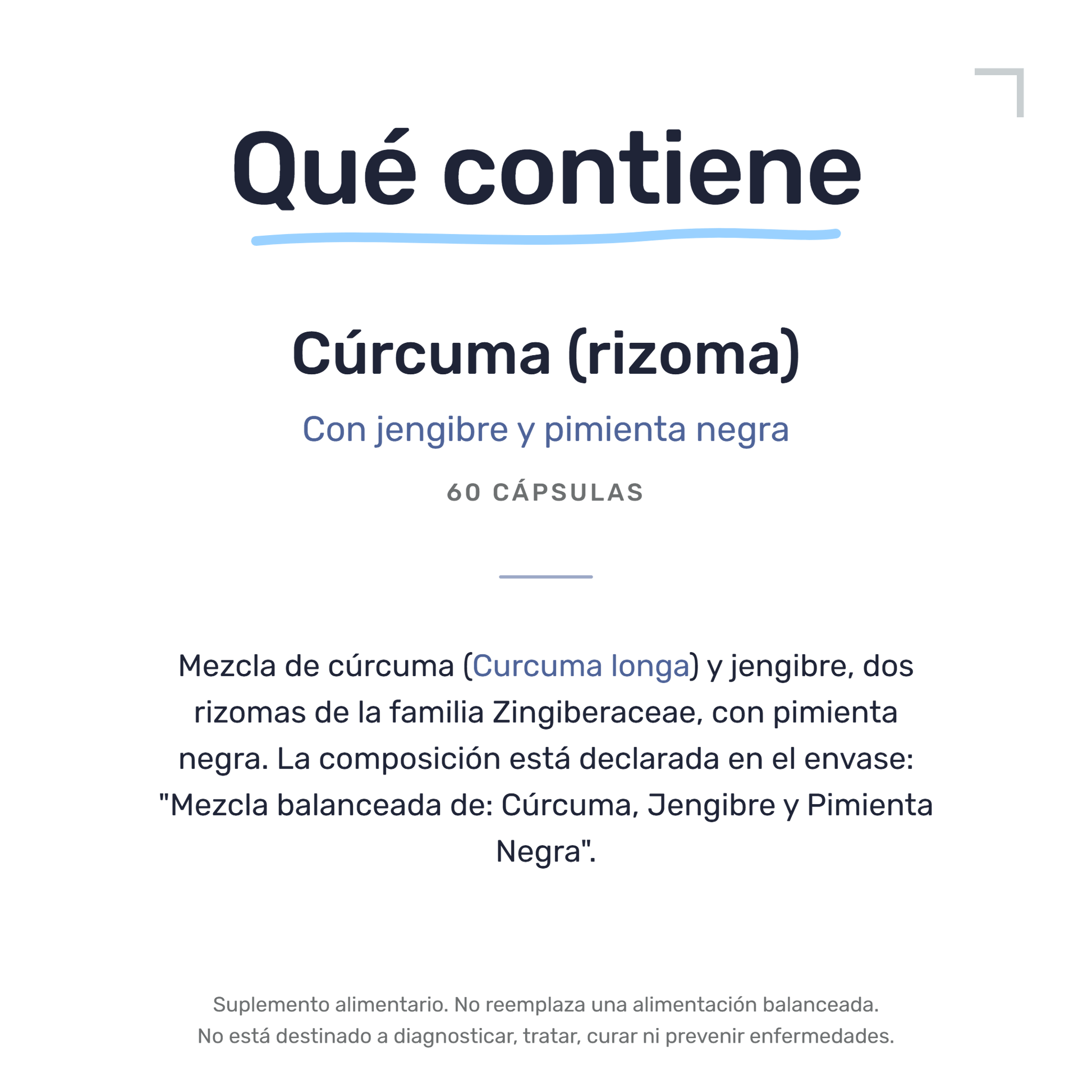 Cúrcuma [60 Cápsulas] — imagen 7