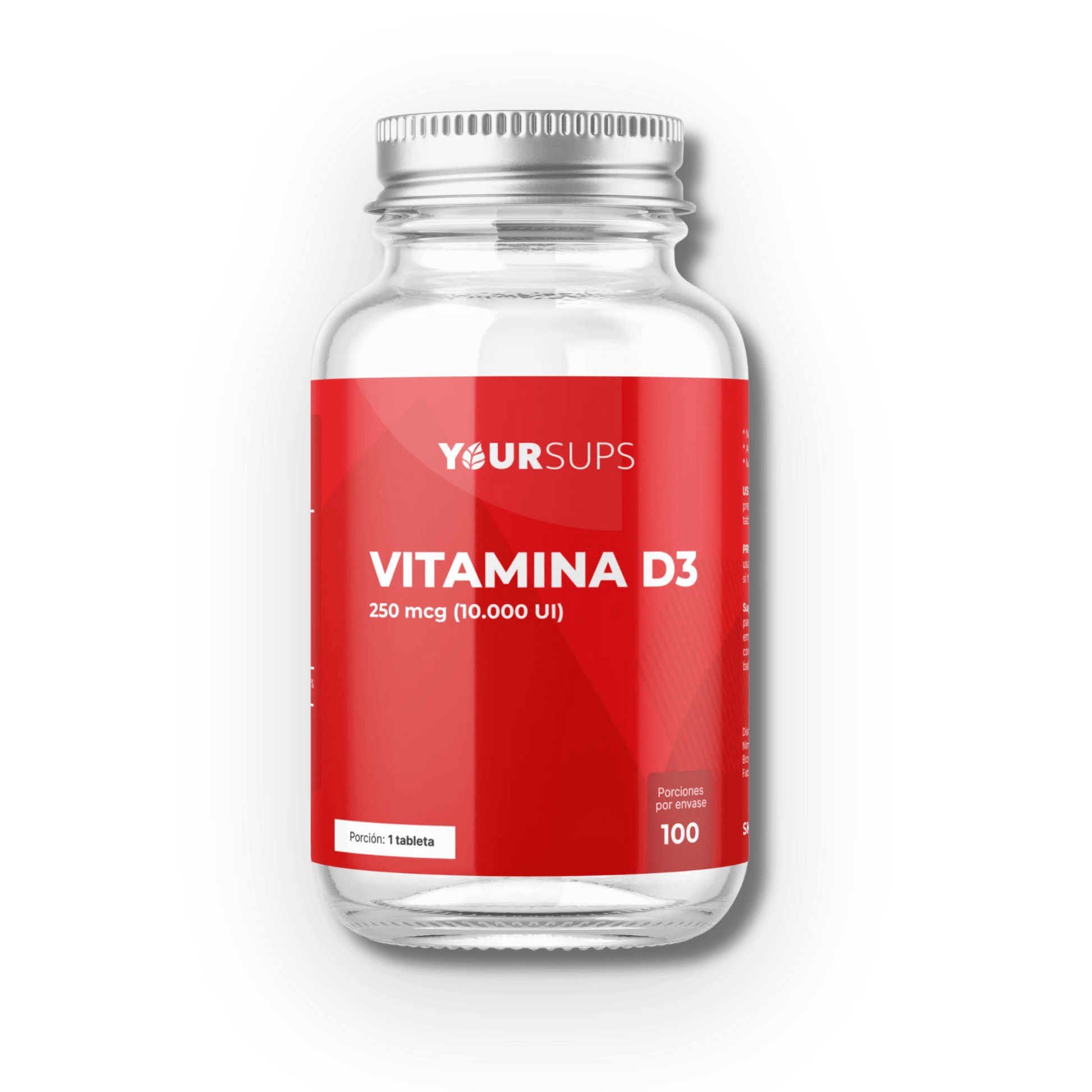 Vitamina D3 250 mcg [100 cápsulas] — imagen 1
