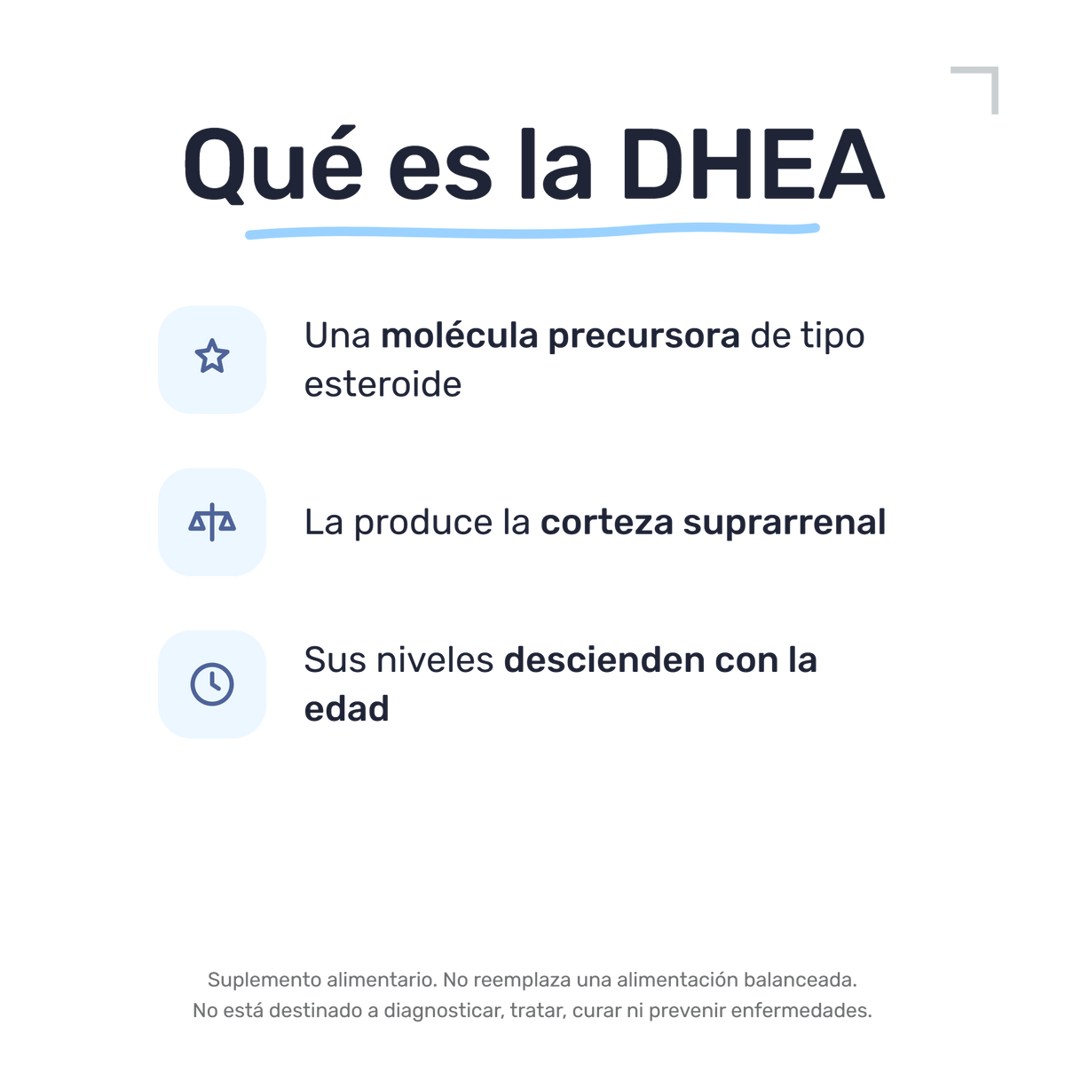 DHEA 25 mg [100 Tabletas] — imagen 3