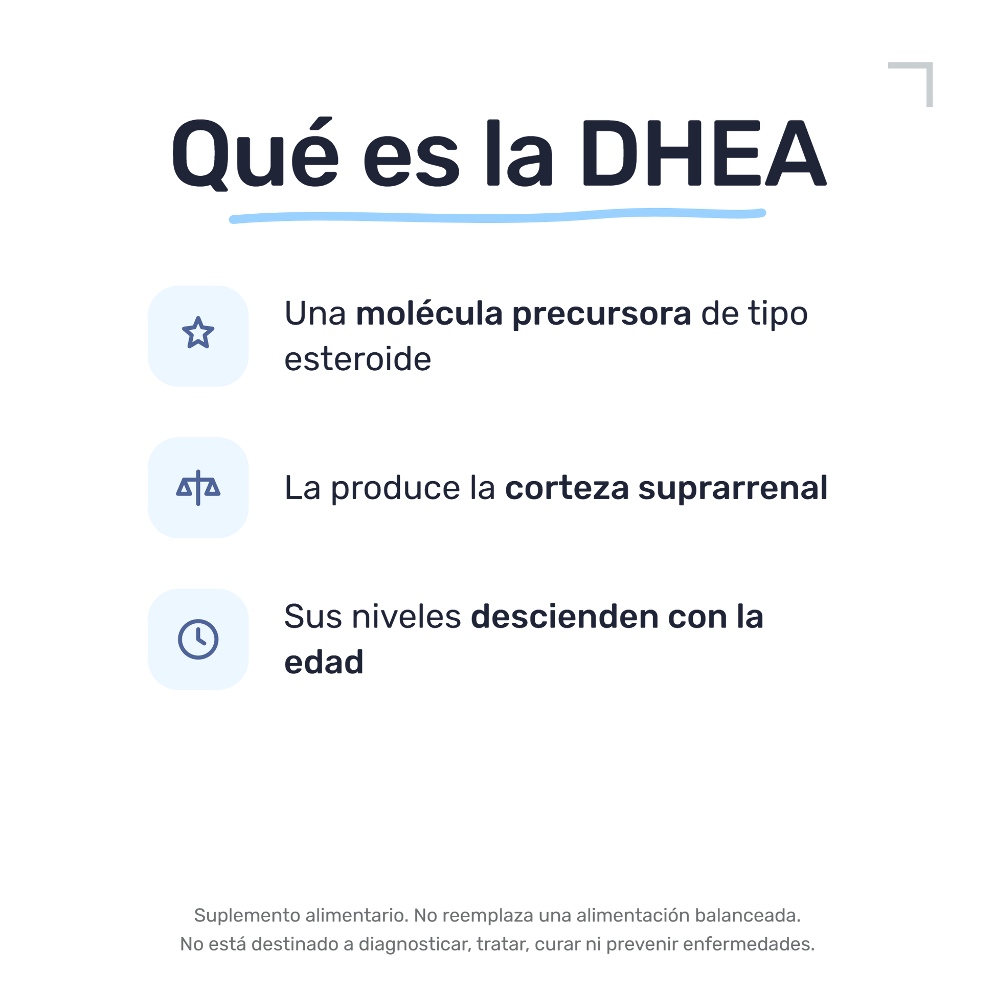 DHEA 25 mg [100 Tabletas] — imagen 3