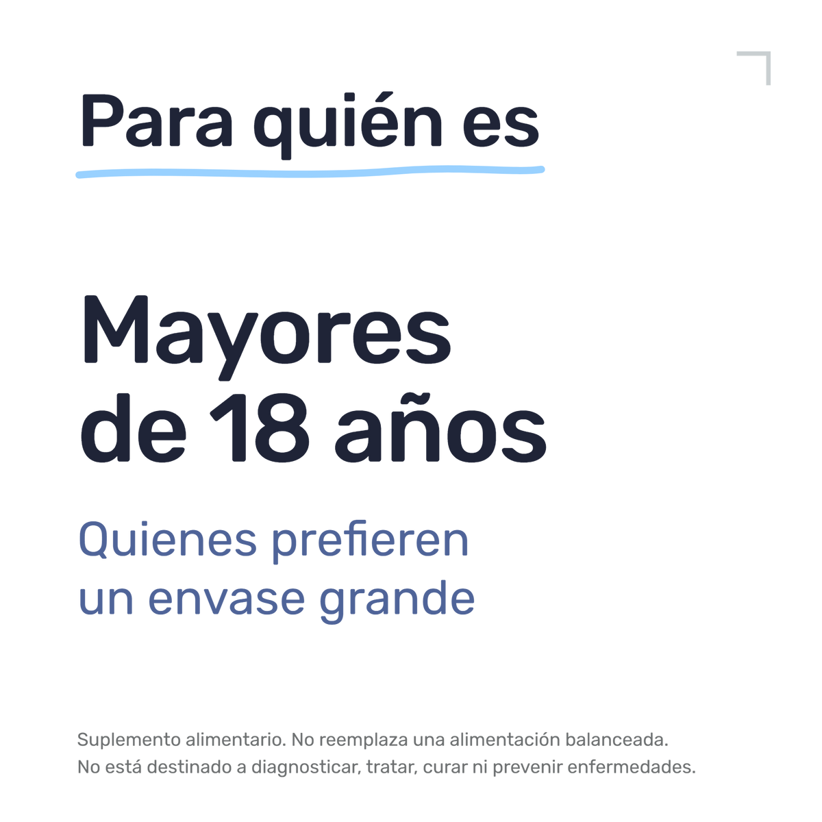 Cardo Mariano 1000mg — Para quién es: mayores de 18 años. Quienes prefieren un envase grande