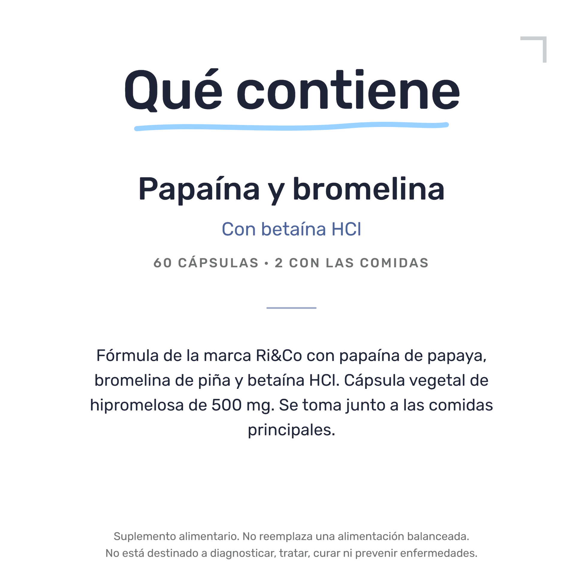 Enzimas Digestivas 500 mg [60 cápsulas] — imagen 7