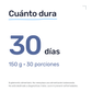 Hai ReVive — Cuánto dura: 30 días, 150 g, 30 porciones