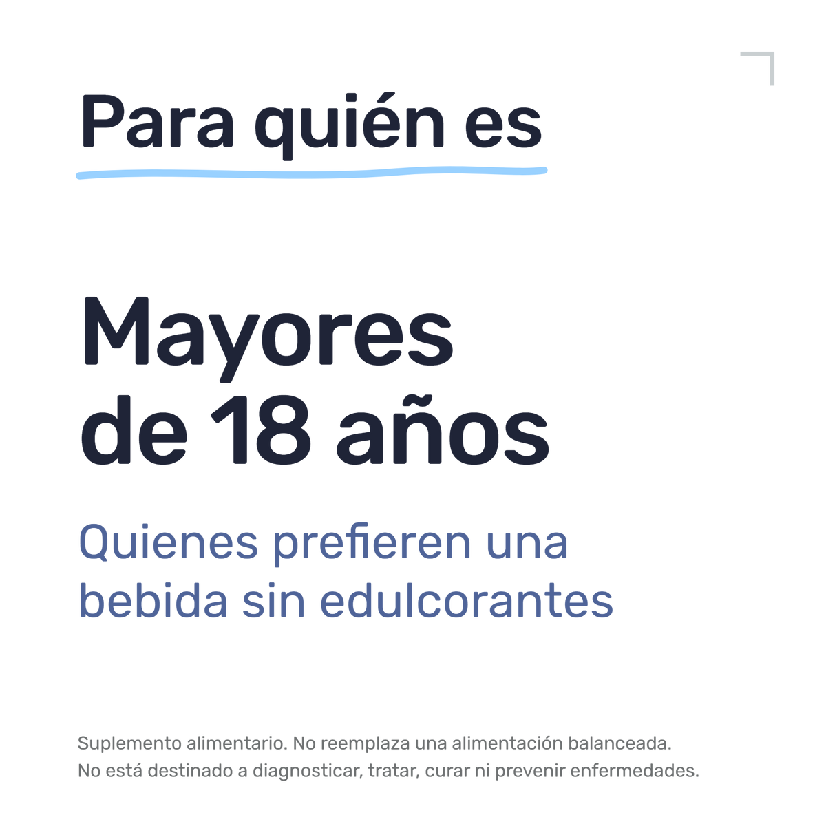 Hai ReVive — Para quién es: mayores de 18 años. Quienes prefieren una bebida sin edulcorantes