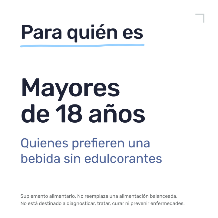 Hai ReVive — Para quién es: mayores de 18 años. Quienes prefieren una bebida sin edulcorantes