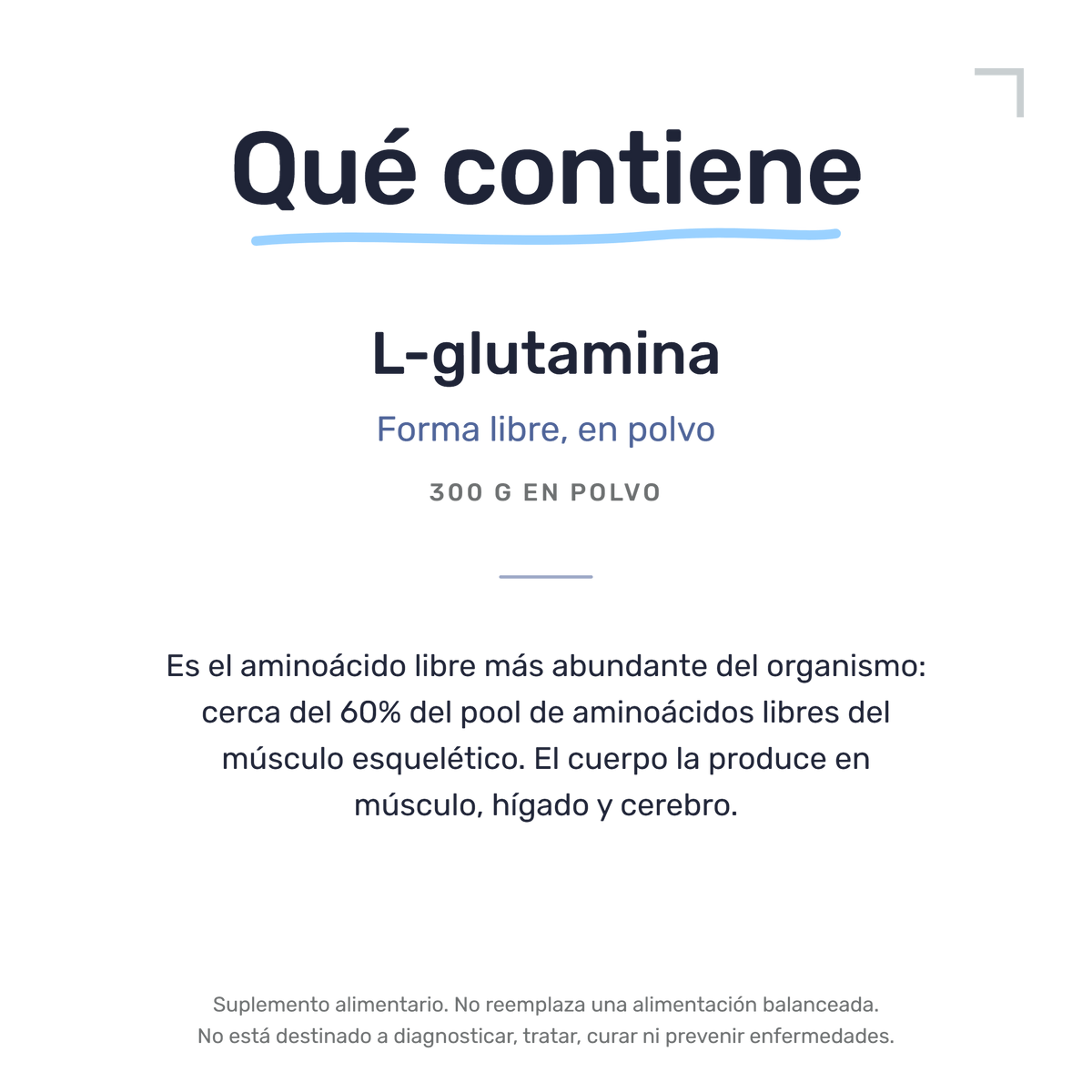 L-Glutamine [300 Gr] — imagen 7