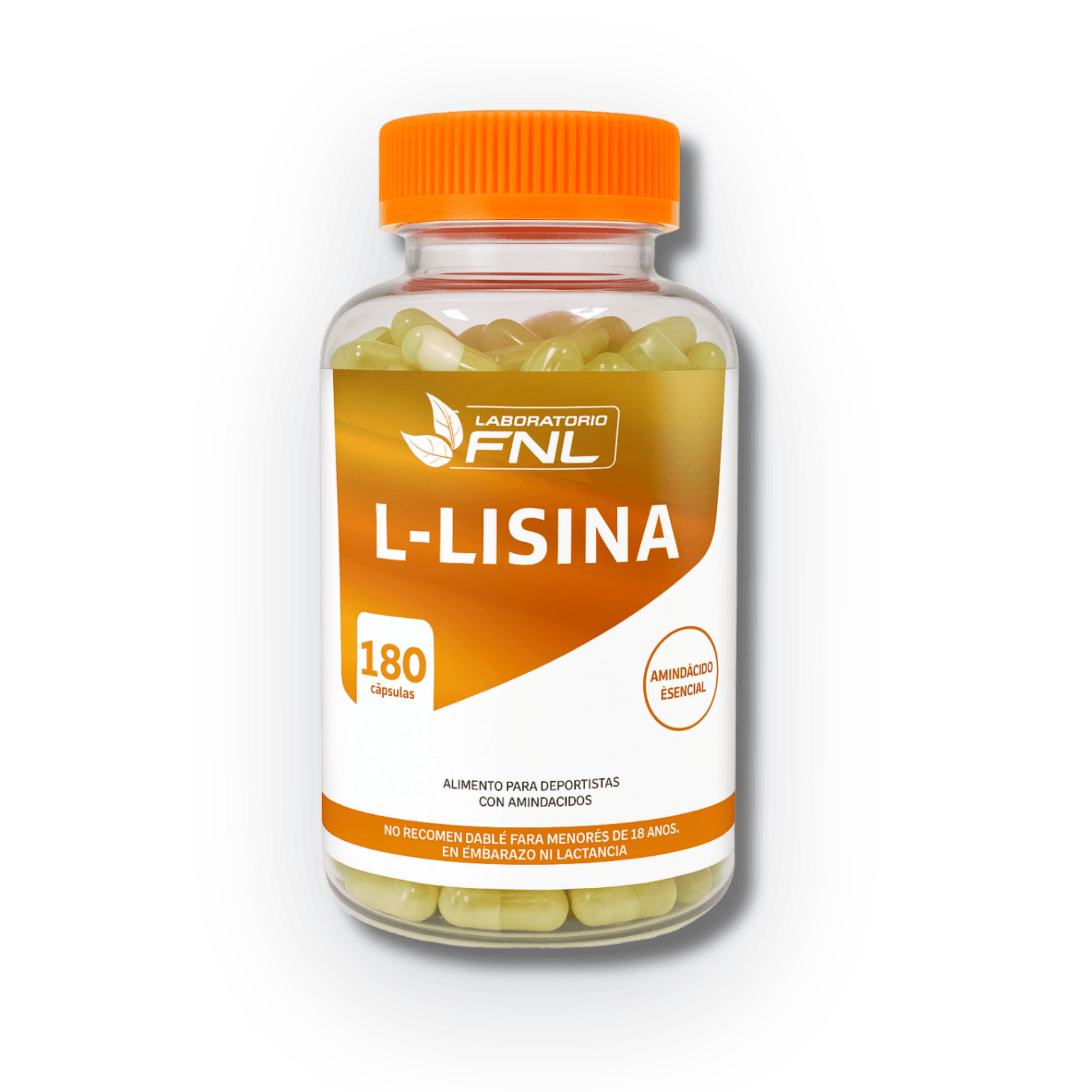 L-Lisina [180 Cápsulas] — imagen 1
