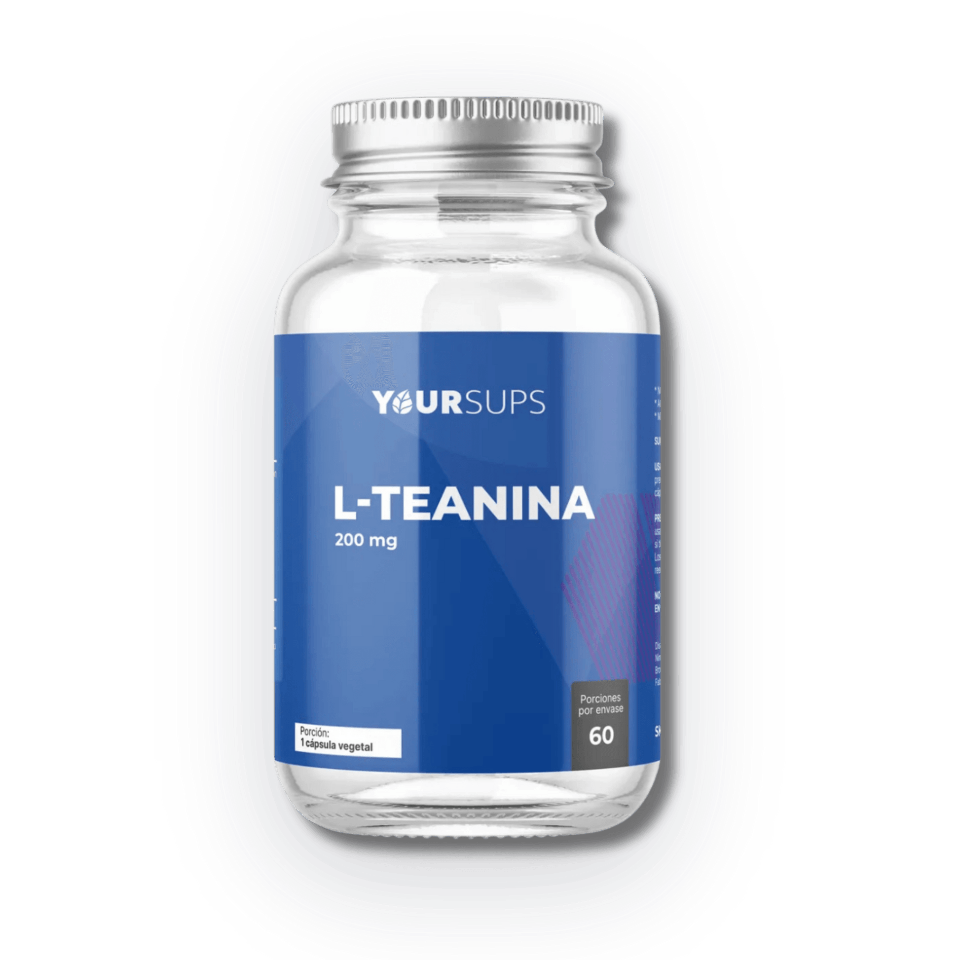 L-Teanina 200 mg [60 cápsulas] — imagen 1
