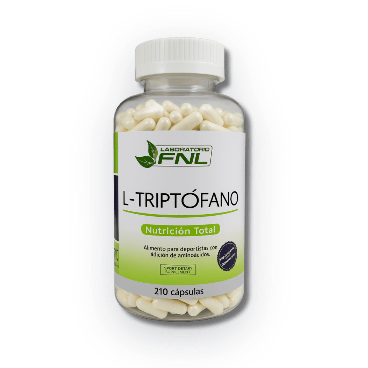 L-Triptófano 500mg [210 Cápsulas] — imagen 1