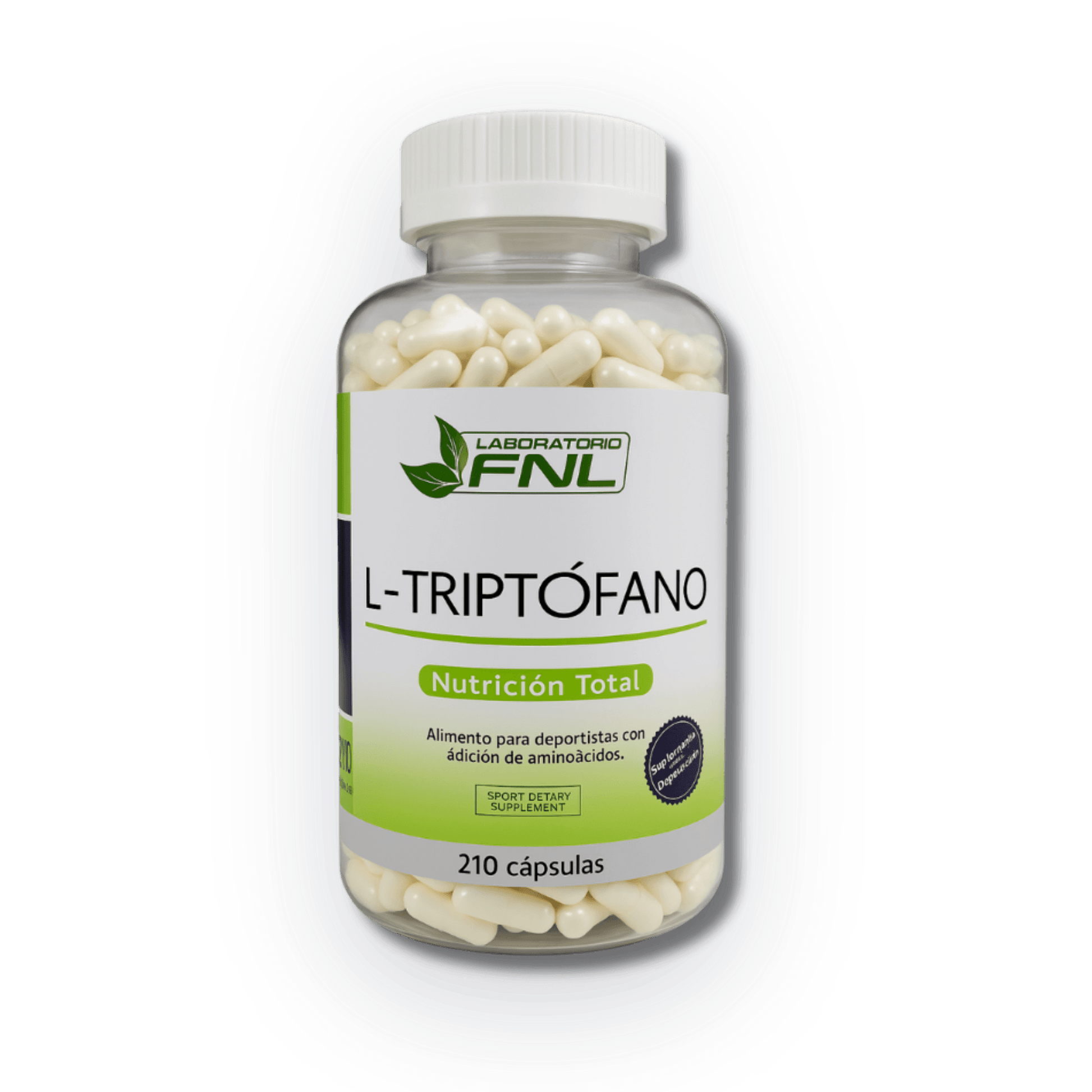 L-Triptófano 500mg [210 Cápsulas] — imagen 1