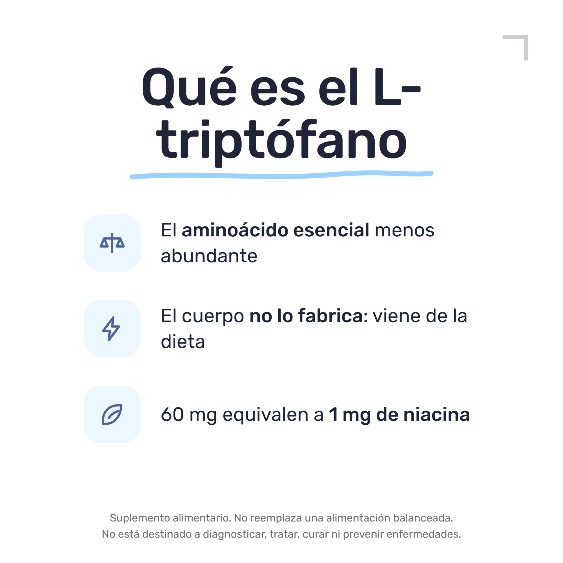L-Triptófano 500mg [210 Cápsulas] — imagen 3