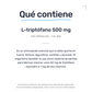 L-Triptófano 500mg [210 Cápsulas] — imagen 7
