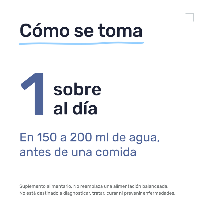 Lactibiane IKI — Cómo se toma: 1 sobre al día, en 150 a 200 ml de agua, antes de una comida