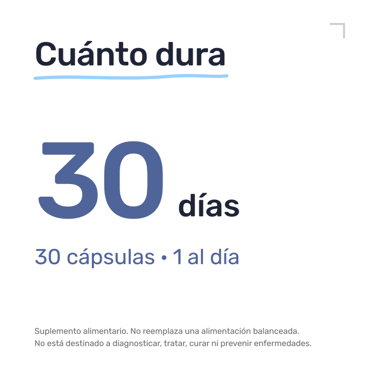 Lactibiane Reference — Cuánto dura: 30 días, 30 cápsulas, 1 al día