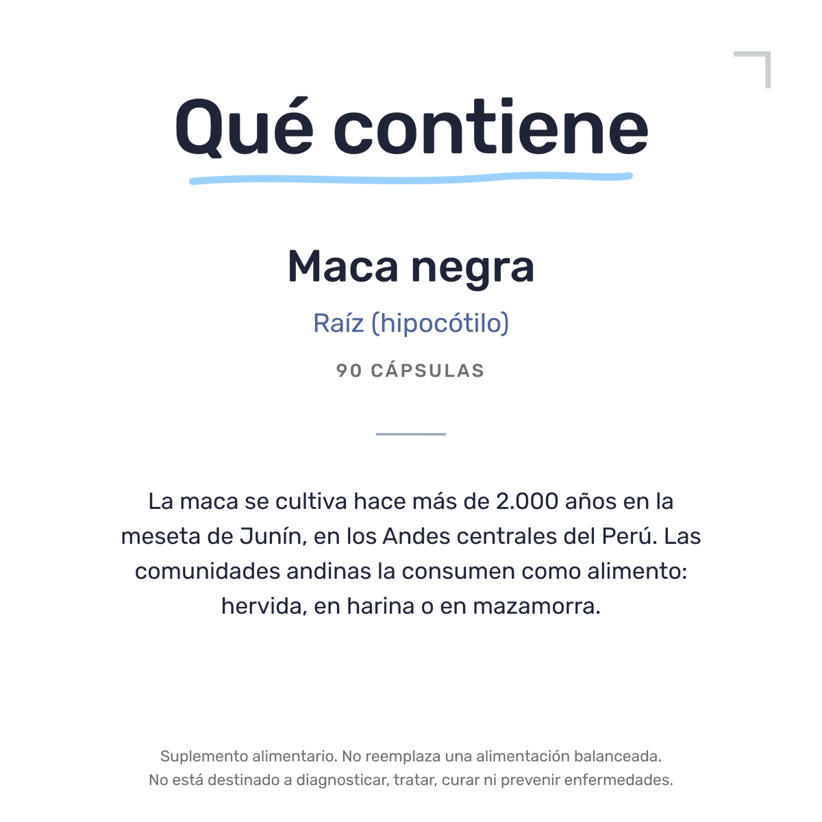 Maca Negra [90 Cápsulas] — imagen 7