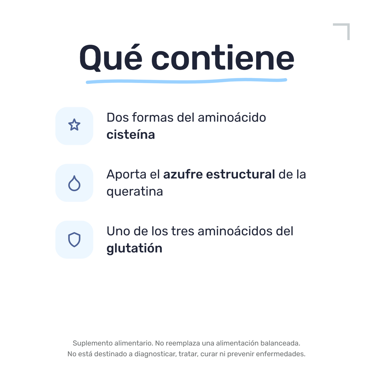 NAC L-Cisteína [100 Cápsulas] — imagen 3