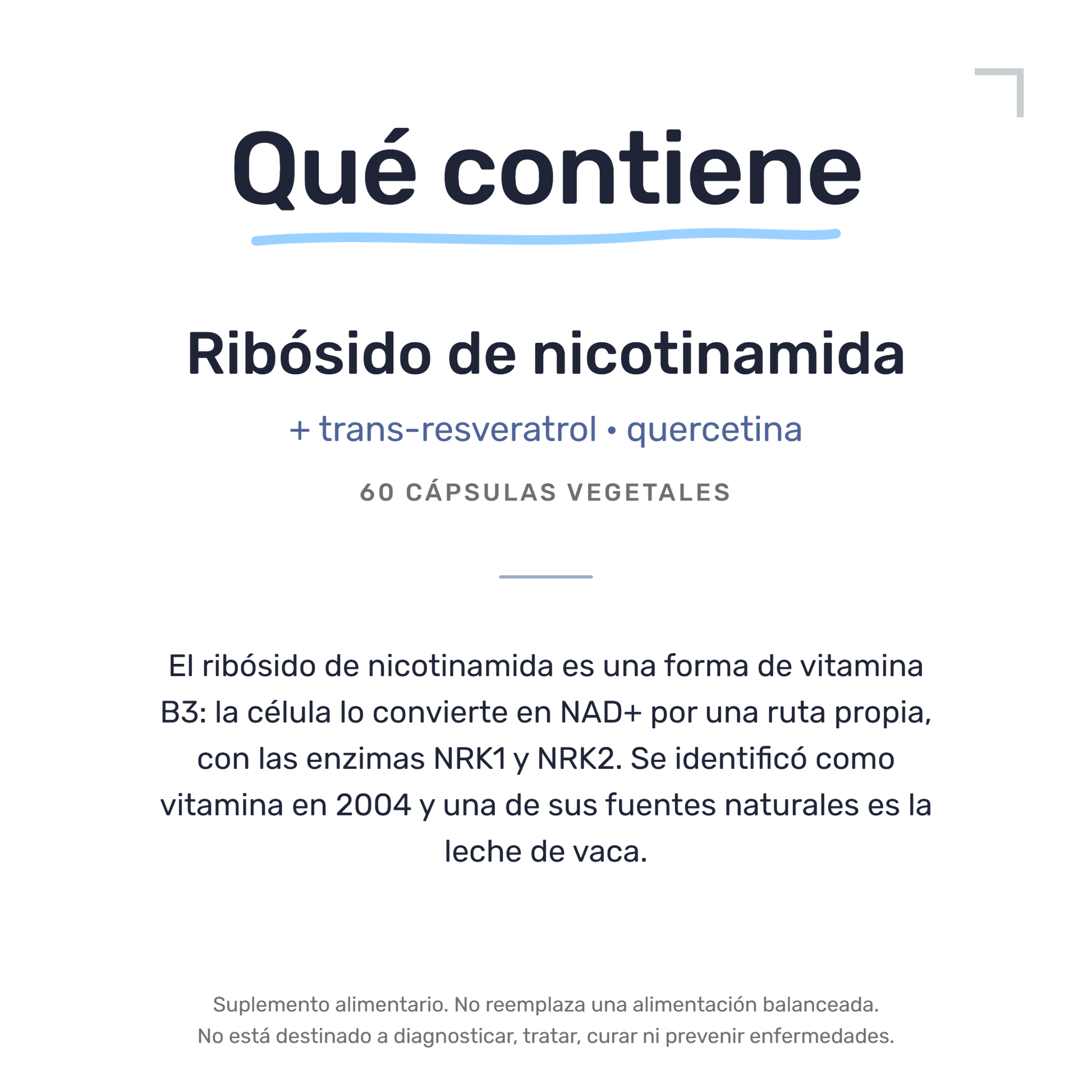 NAD+ [60 Cápsulas] — imagen 7