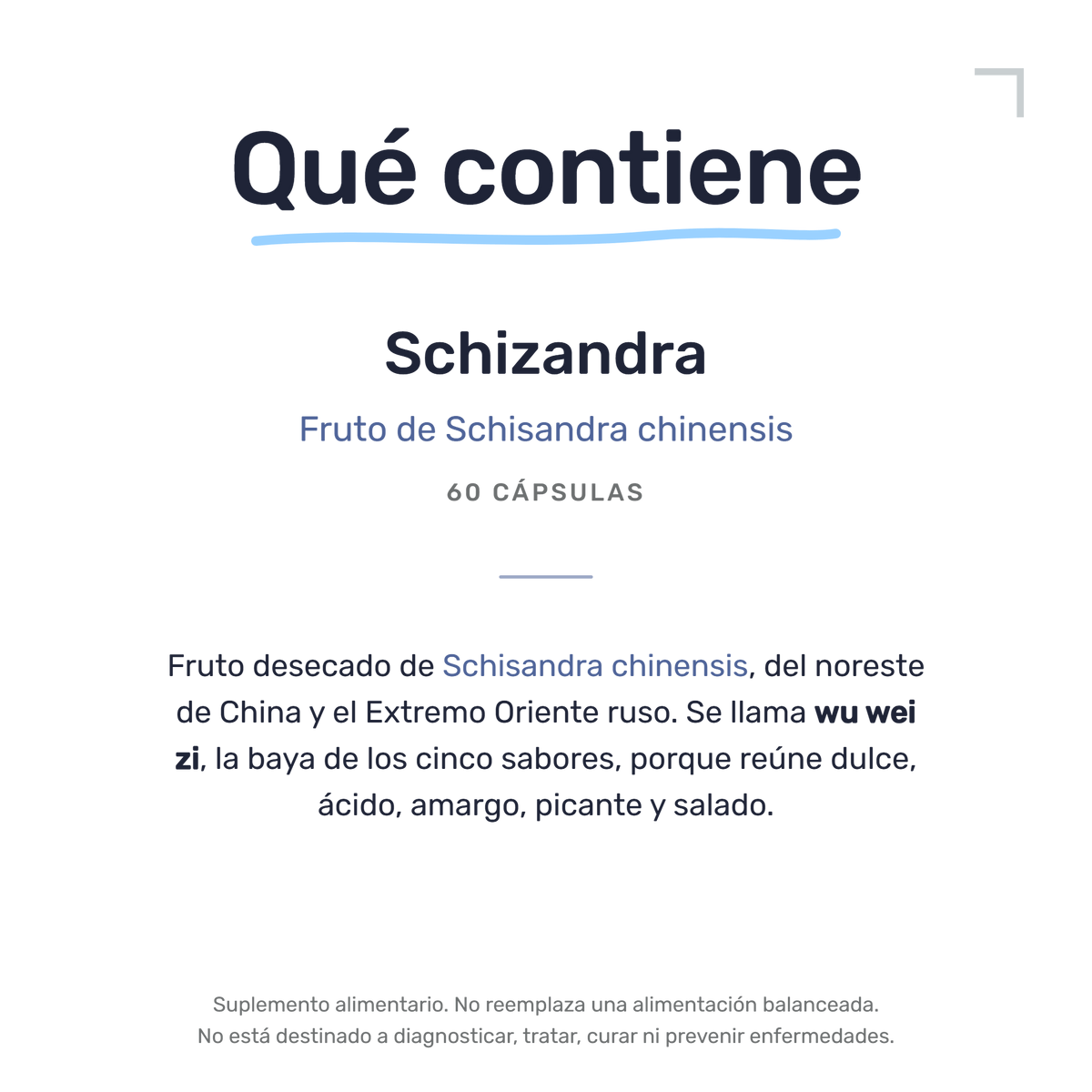 Schizandra [60 Cápsulas] — imagen 7