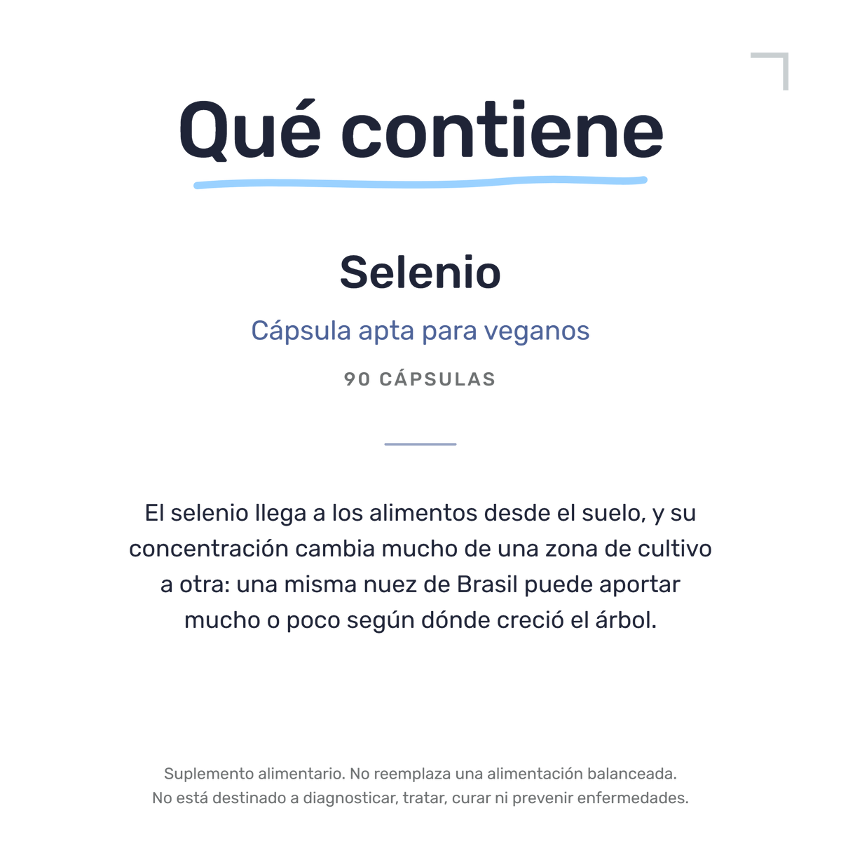 Selenio 200 mcg [90 Cápsulas] — imagen 7