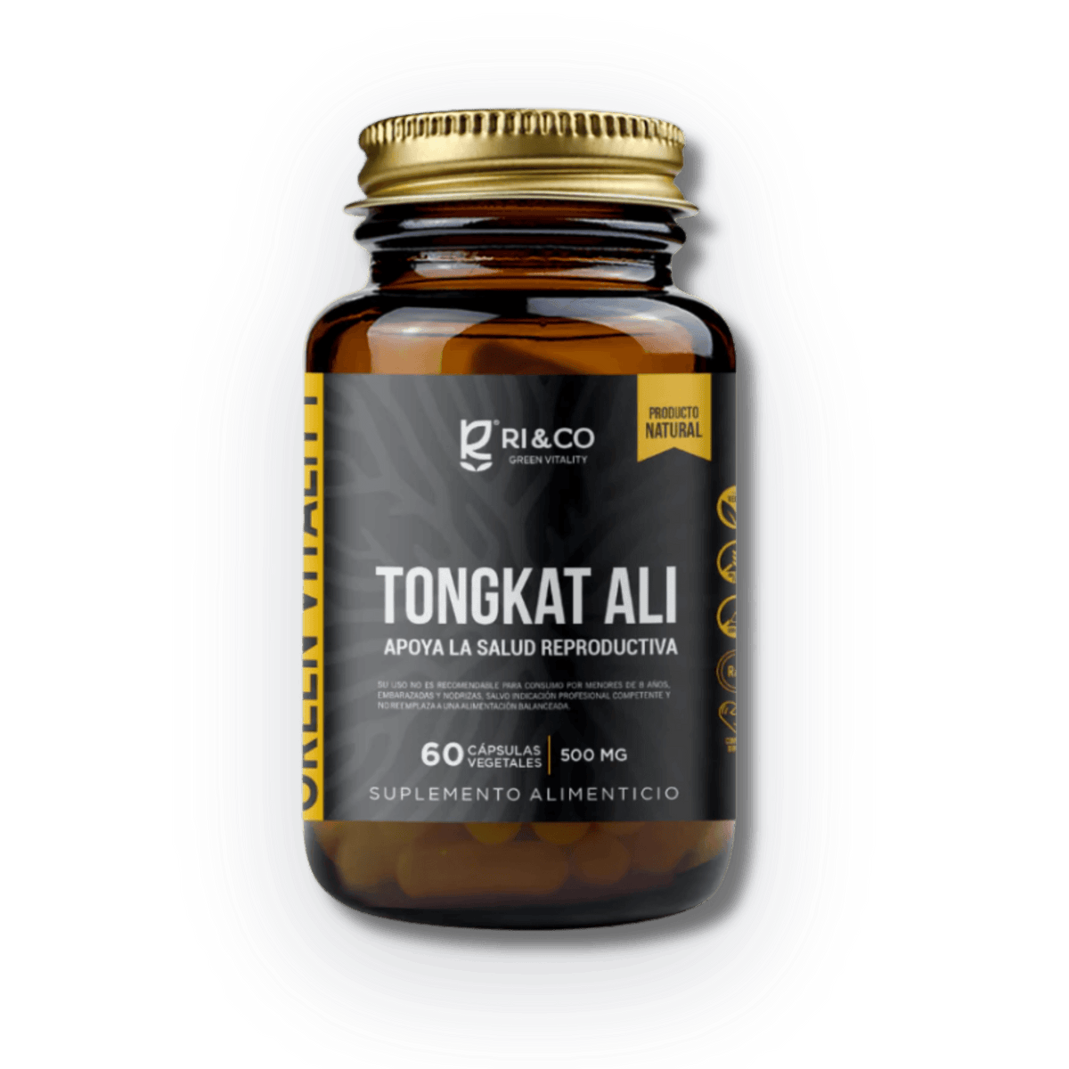 Tongkat Ali 500 mg [60 cápsulas] — imagen 1