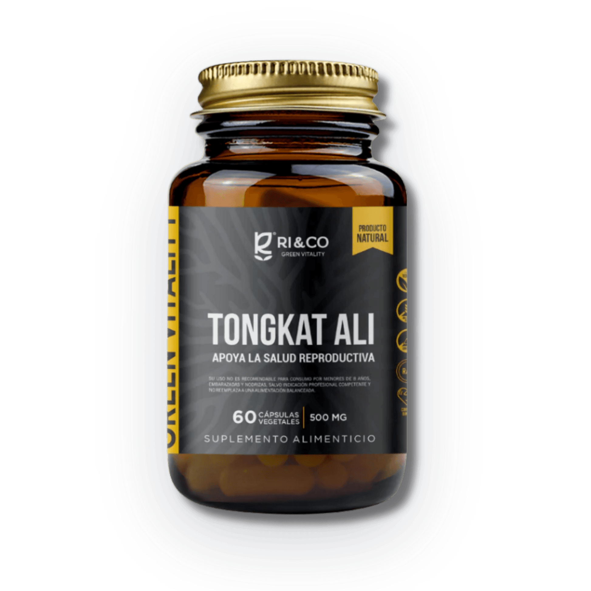 Tongkat Ali 500 mg [60 cápsulas] — imagen 1