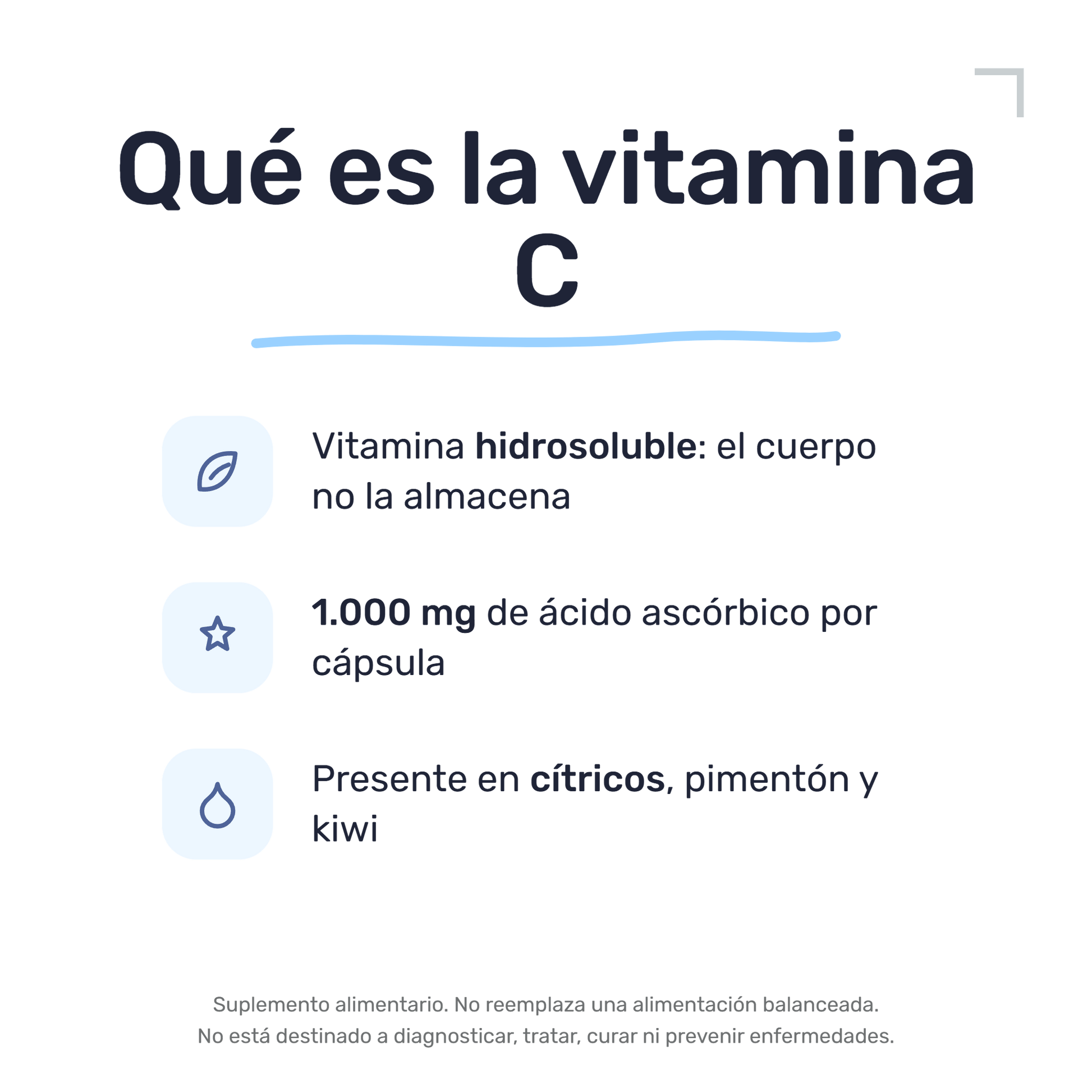 Vitamina C 1.000 mg [120 Cápsulas] — imagen 3