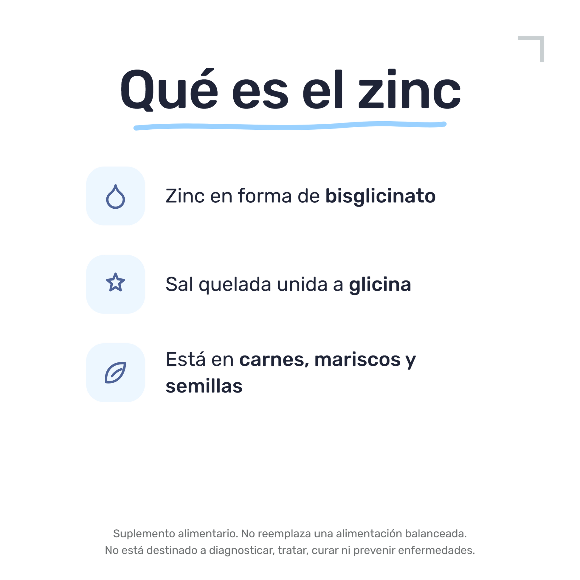 Zinc - Bisglicinato [60 Cápsulas] — imagen 3